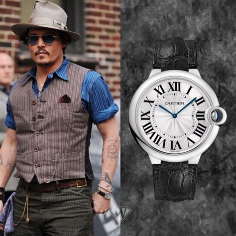 ballon bleu de cartier johnny depp|johnny depp pirate watch.